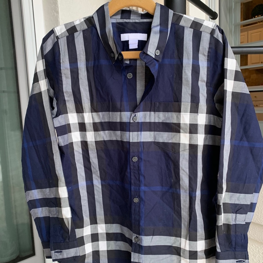 BURBERRY BOYS BUTTON DOWN